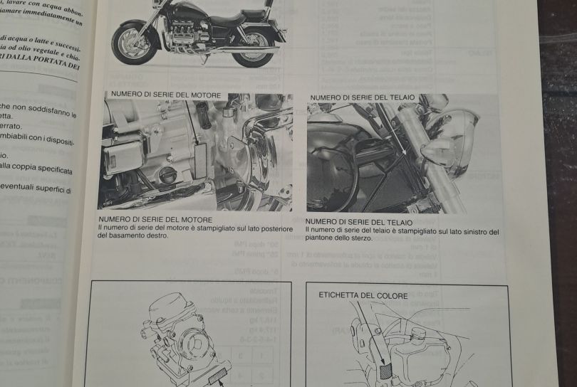 Manuale di officina Honda GL 1500 Cv F6C, Usagé, Suisse, Riva San Vitale