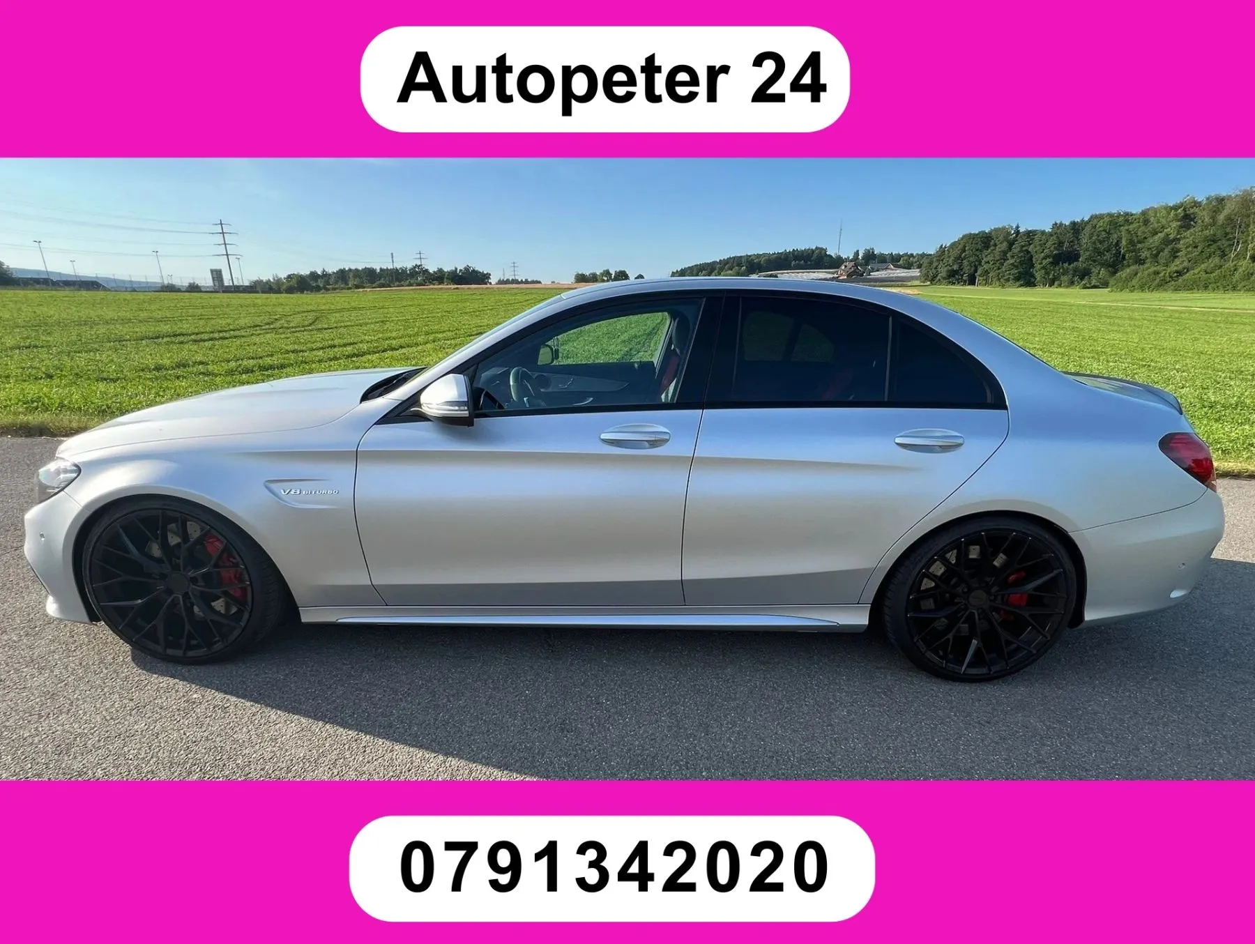 MERCEDES-BENZ C 63 S AMG Speedshift, Usato, Svizzera, Hunenberg