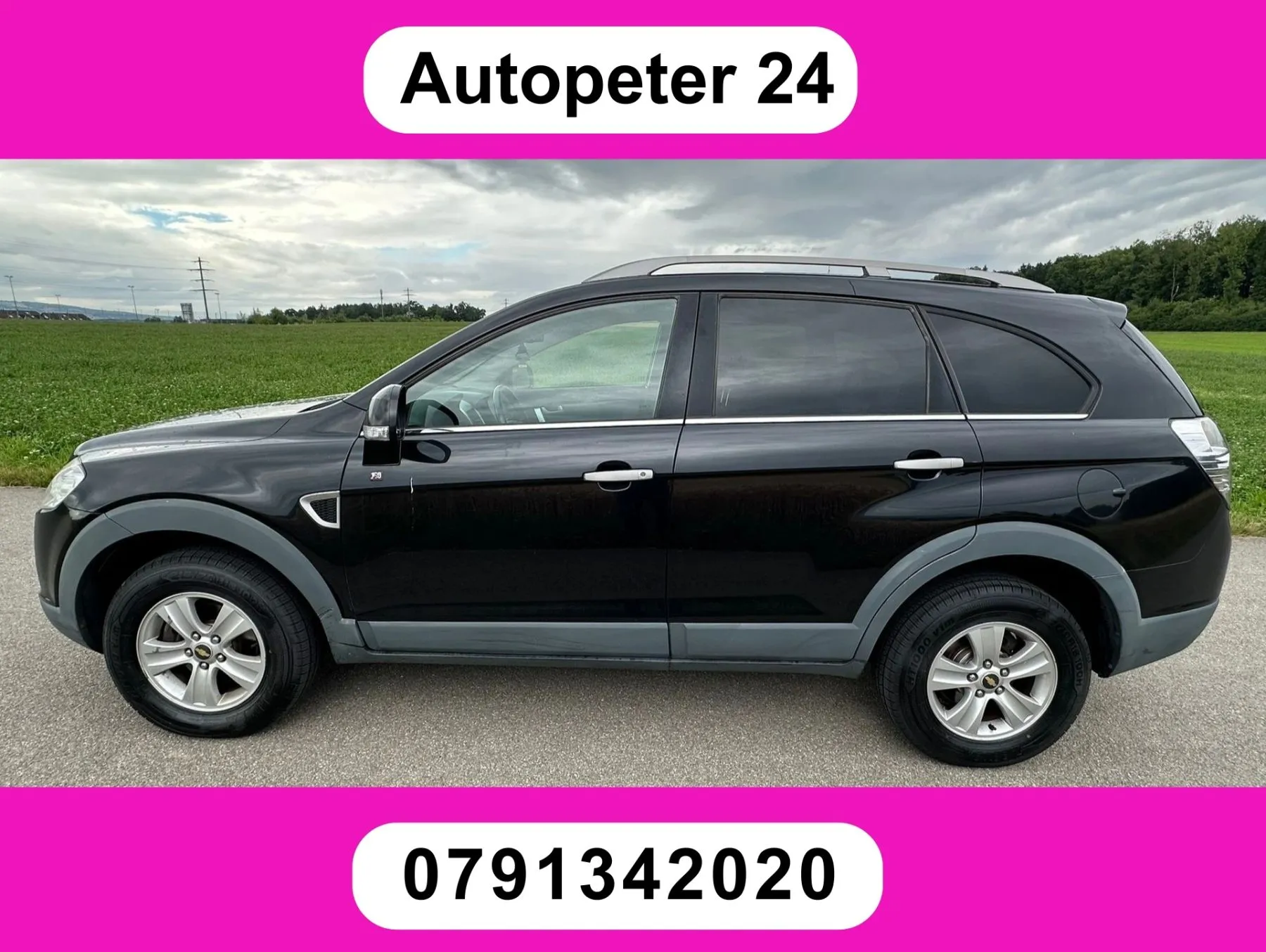 CHEVROLET Captiva 2.0 VCDi LS 4WD, Usagé, Suisse, Hunenberg