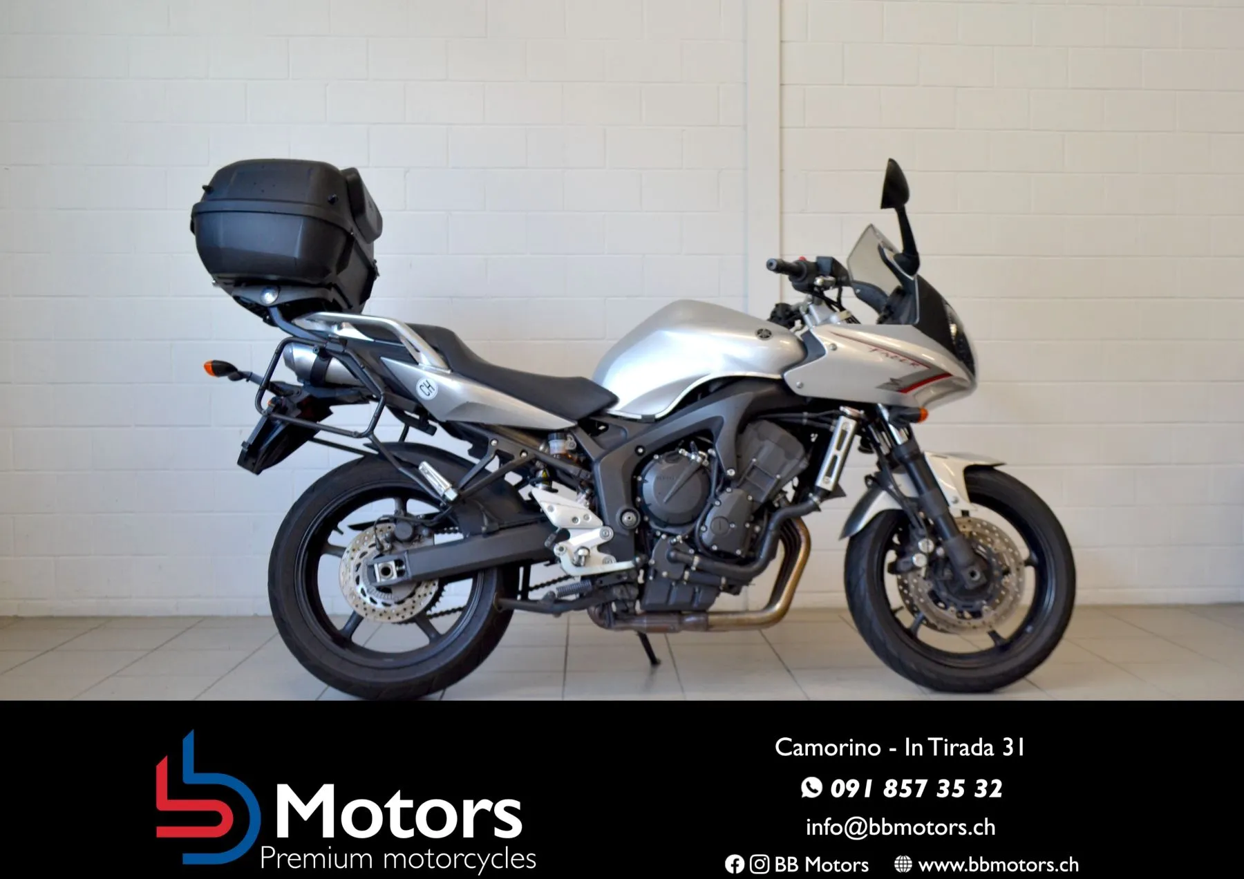YAMAHA FZ 6 Fazer S, Usagé, Suisse, Camorino