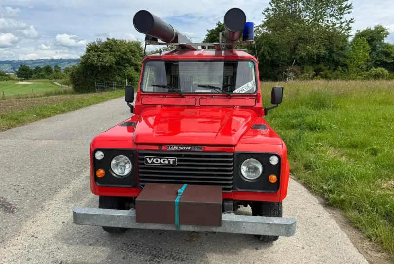 LAND ROVER 110 ex Feuerwehr, Usato, Svizzera, Hunenberg