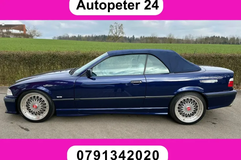 BMW 320i Cabrio Sport, Usagé, Suisse, Hunenberg