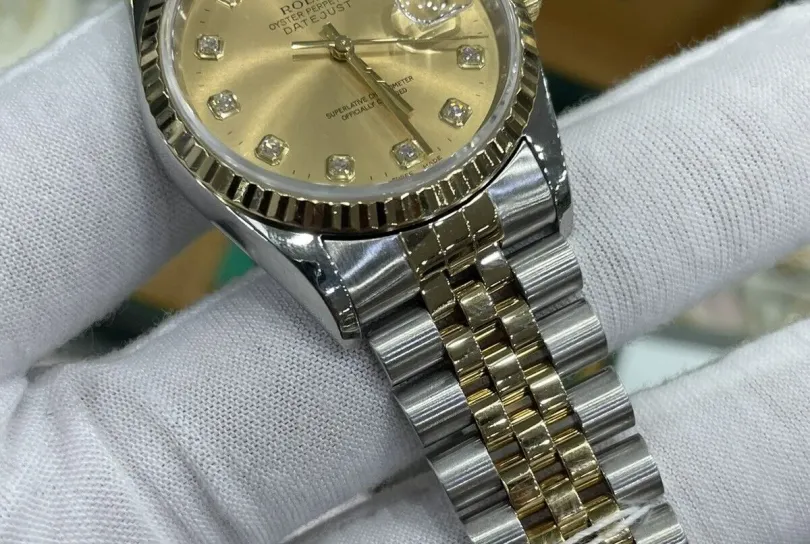 Rolex Datejust 36 Champagnerfarbenes Diamantziffer, Switzerland, Gland