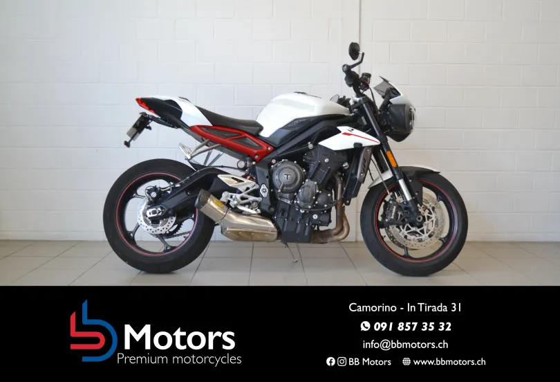 TRIUMPH Street Triple 765 R, Used, Switzerland, Camorino