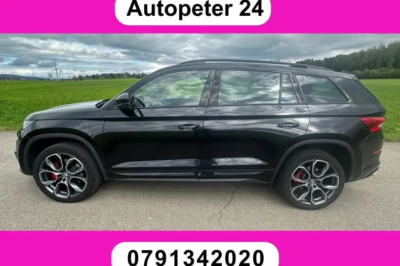 SKODA Kodiaq 2.0 Bi-TDI SCR RS 4x4 DSG, Usagé, Suisse, Hunenberg