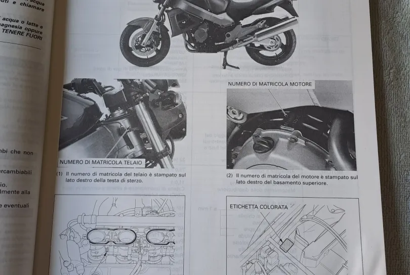 Manuale di officina Honda CB1100 SF y, Usato, Svizzera, Riva San Vitale