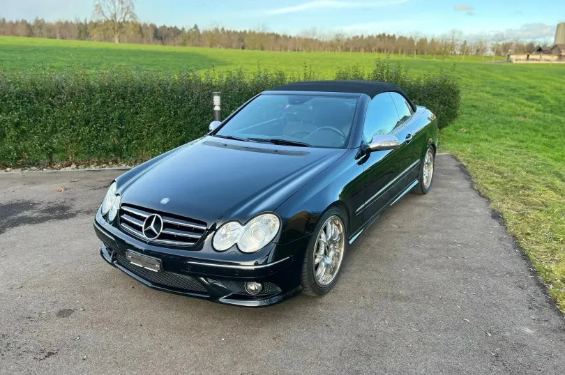 MERCEDES-BENZ CLK 500 Avantgarde 7G-Tronic, Used, Switzerland, Hunenberg
