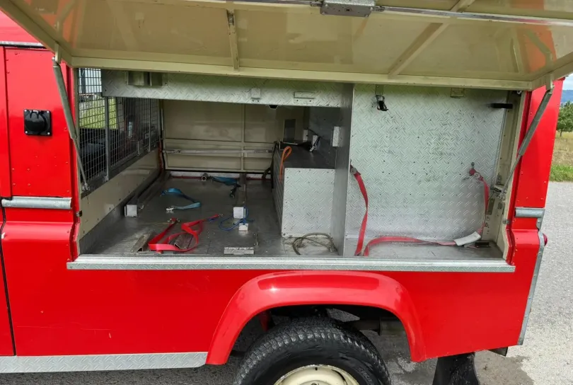 LAND ROVER 110 ex Feuerwehr, Usato, Svizzera, Hunenberg