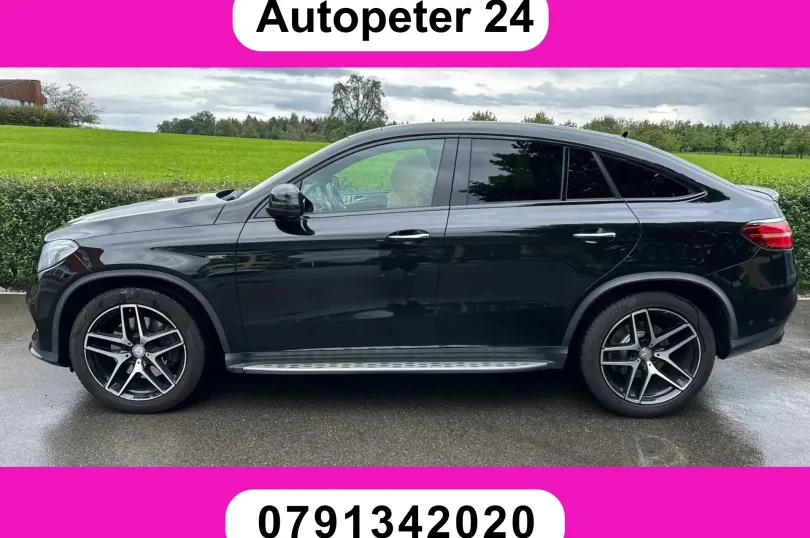 MERCEDES-BENZ GLE Coupé 450 AMG 4Matic 9G-Tronic, Usato, Svizzera, Hunenberg
