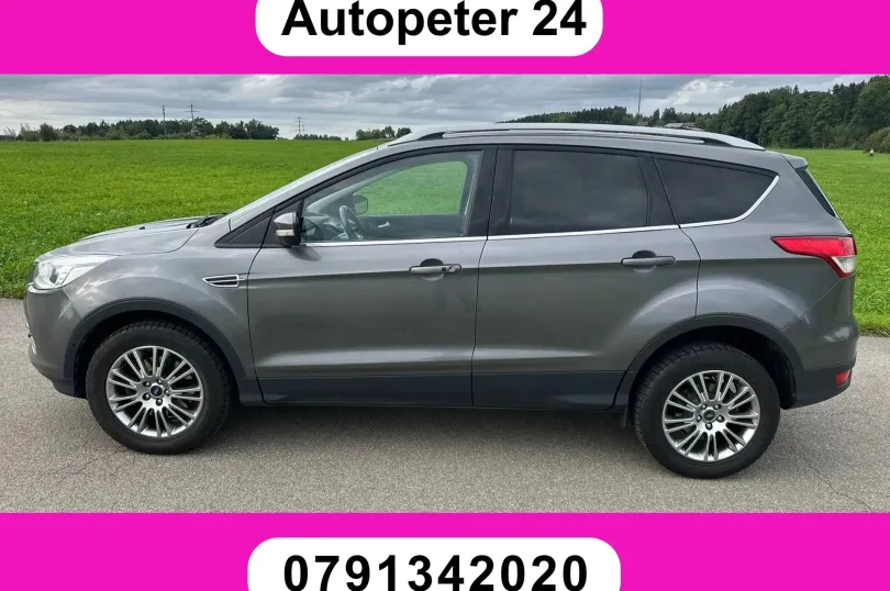 FORD Kuga 2.0 TDCi Titanium 4WD PowerShift, Used, Switzerland, Hunenberg