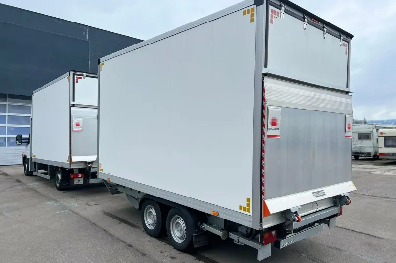 ACKERMANN 3.5T Kasten mit Hebebühne und Durchlades, Gebraucht, Schweiz, Hunenberg