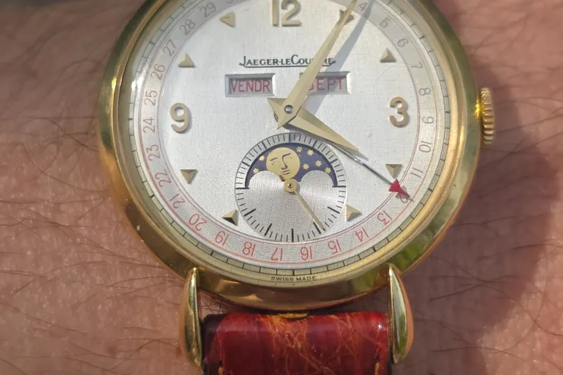 Montre Jaeger-LeCoultre Triple Calendar Moonphase , Switzerland, Geneva