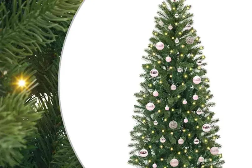 Künstlicher Weihnachtsbaum mit 150 LEDs Grün 150 c, Suisse