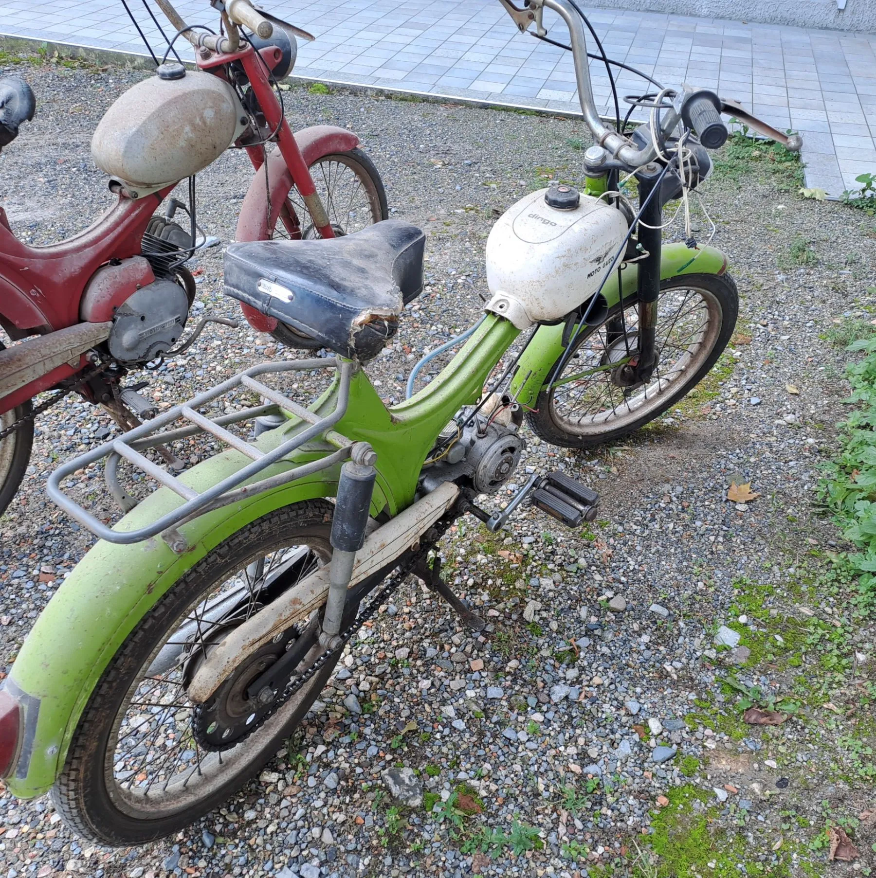 2 Moto Guzzi Dingo, Riva San Vitale, Switzerland