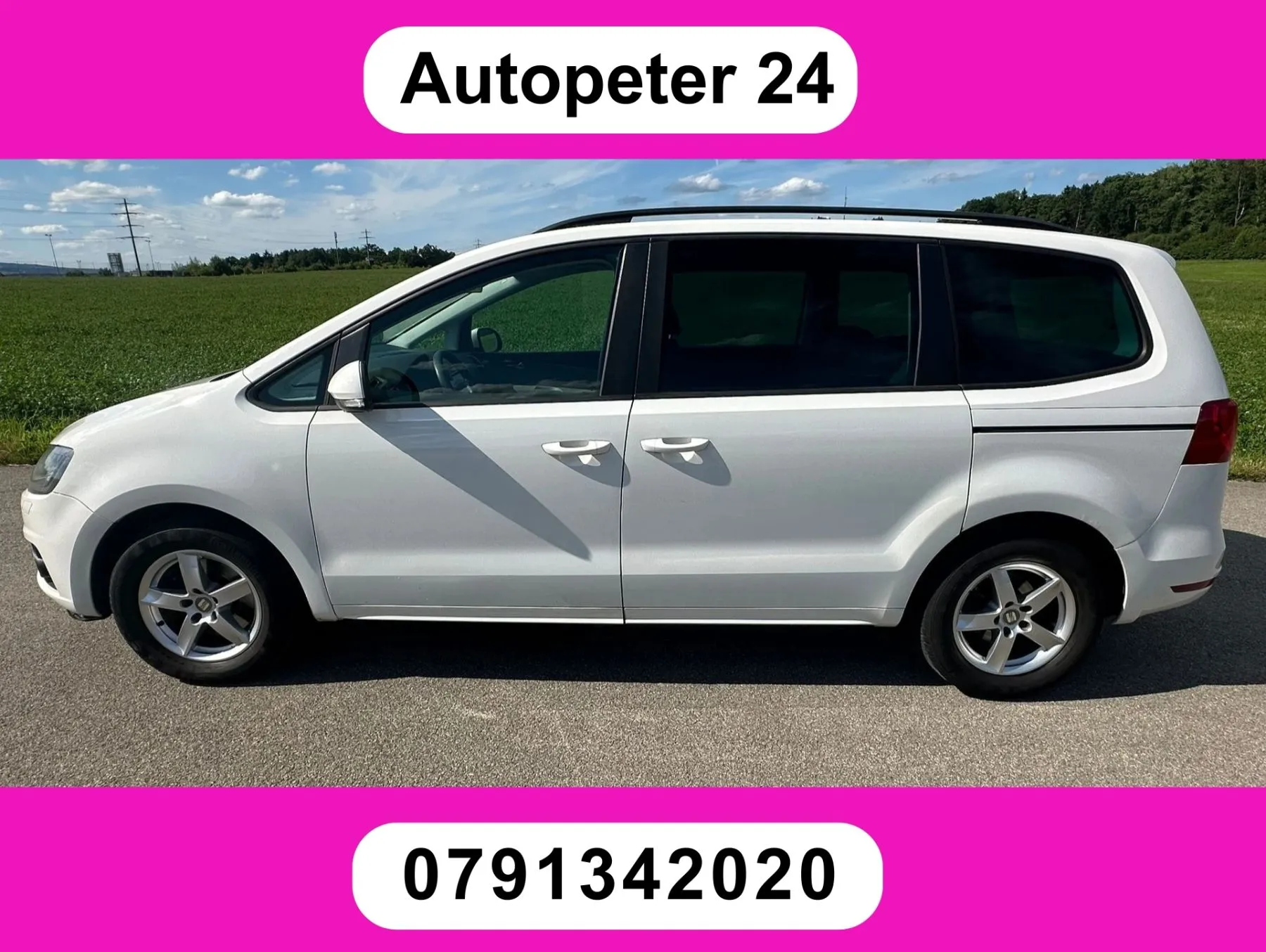 SEAT Alhambra 2.0 TDI Style Viva 4x4, Used, Switzerland, Hunenberg