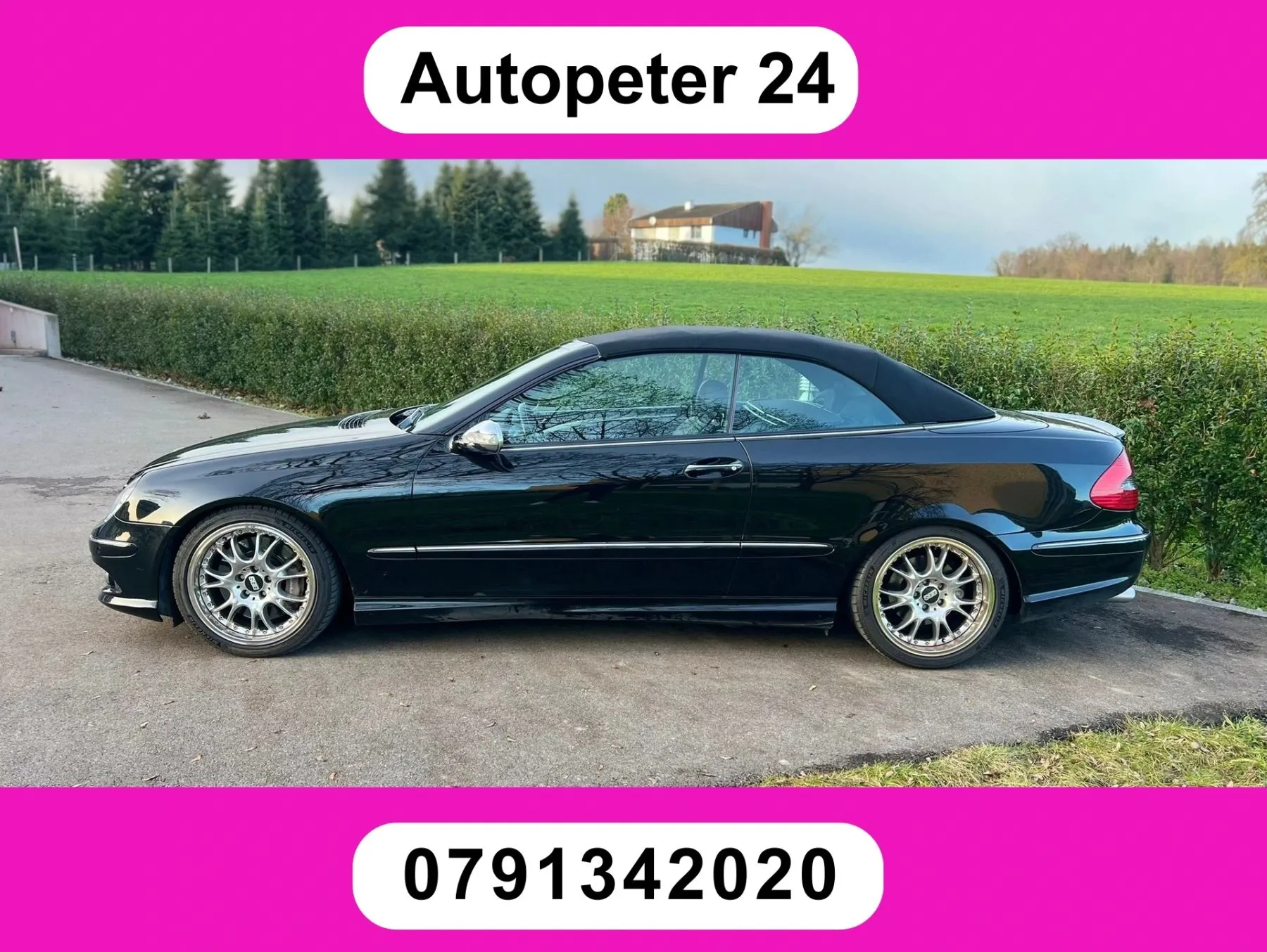 MERCEDES-BENZ CLK 500 Avantgarde 7G-Tronic, Usato, Svizzera, Hunenberg