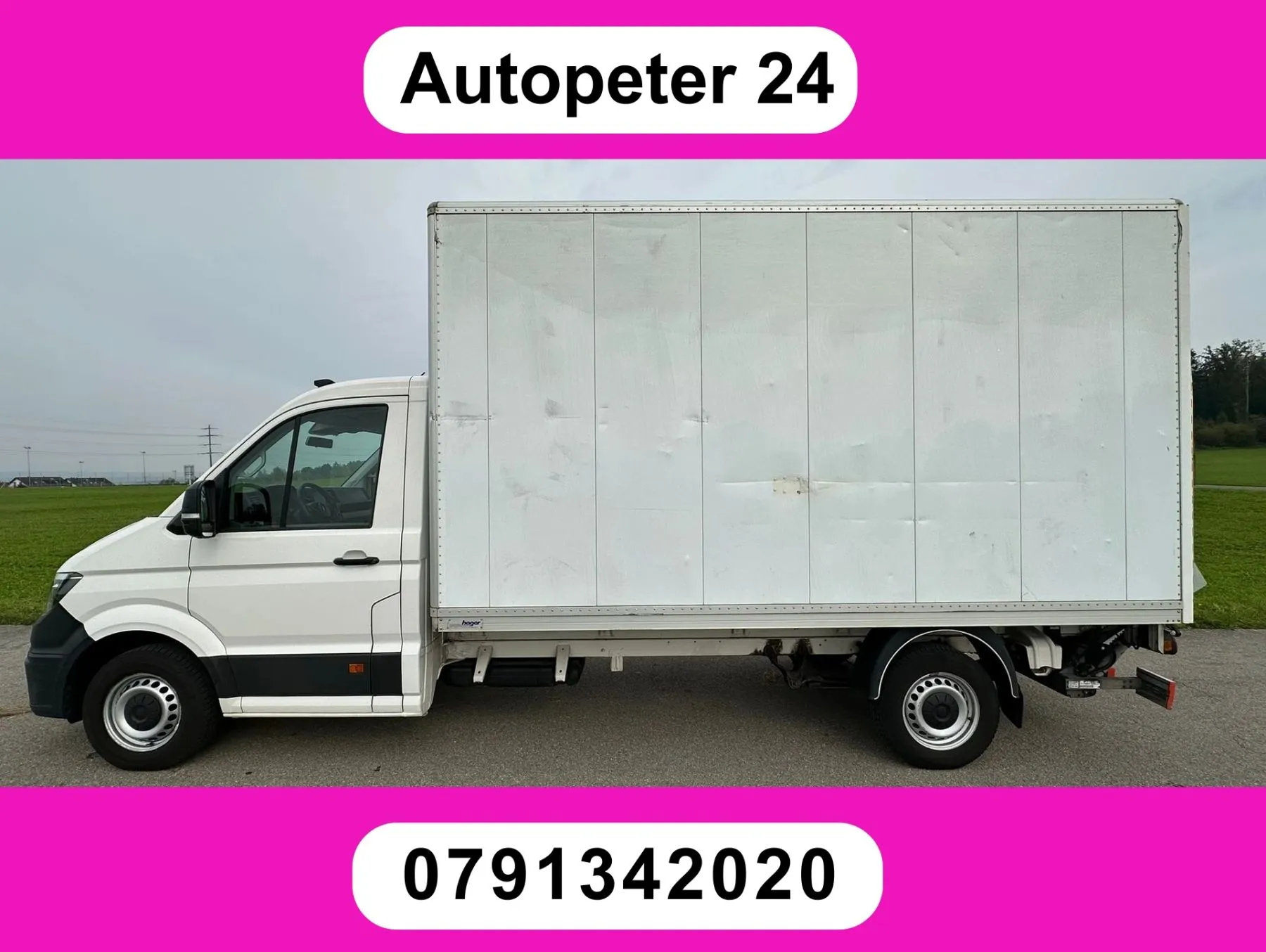 VW Crafter 35 2.0 TDI Hebebuhne Champion L3, Usato, Svizzera, Hunenberg