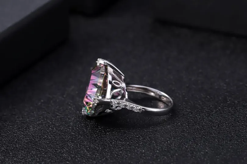 New Luxury Special-shaped Colored Gems Ring Women', Switzerland, Schaffhausen