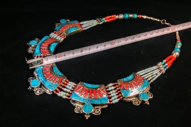 Wunderschöne Vintage-Halskette aus Marokko, Svizzera, Schaffhausen
