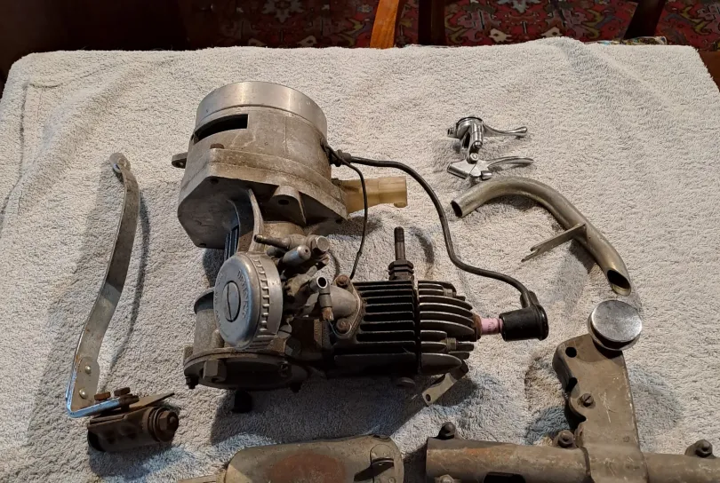 Motore a rullo Bianchi Aquilotto 2 marce , Switzerland, Riva San Vitale