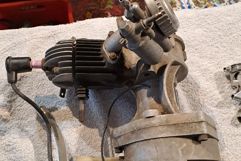 Motore a rullo Bianchi Aquilotto 2 marce , Suisse, Riva San Vitale