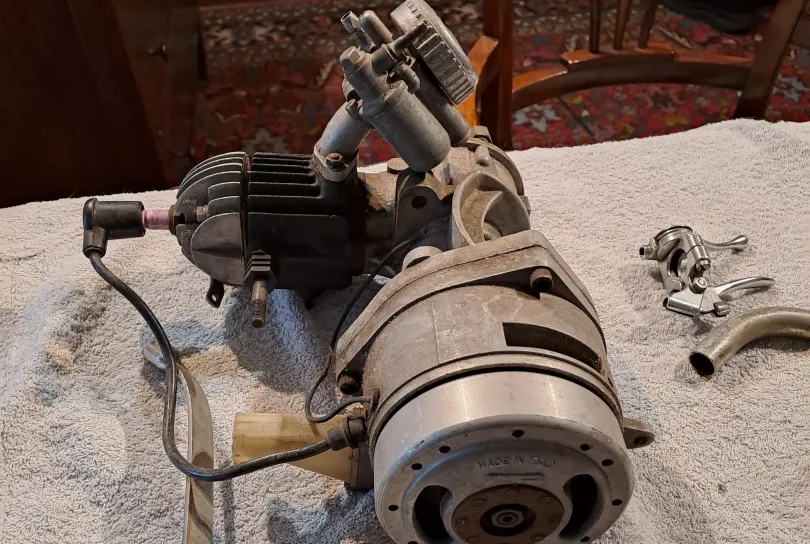 Motore a rullo Bianchi Aquilotto 2 marce , Suisse, Riva San Vitale