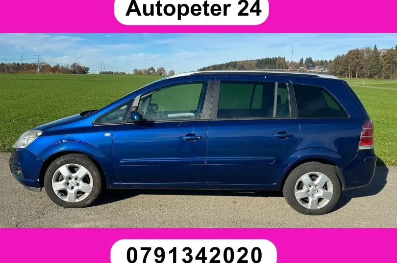 OPEL Zafira 1.6i 16V CNG Enjoy, Used, Switzerland, Hunenberg