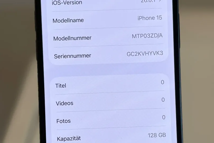 Iphone 15, 128 GB, Svizzera, Basel