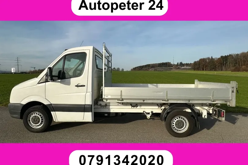 VW Crafter 35 2.0 3 Seiten Kipper, Gebraucht, Schweiz, Hunenberg