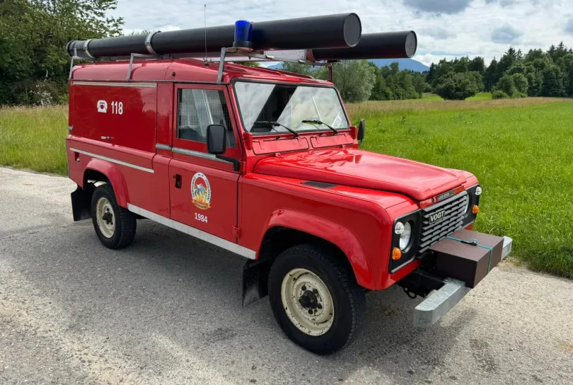 LAND ROVER 110 ex Feuerwehr, Usato, Svizzera, Hunenberg