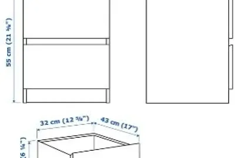 Bed Side Table, Suisse, Huenenberg See