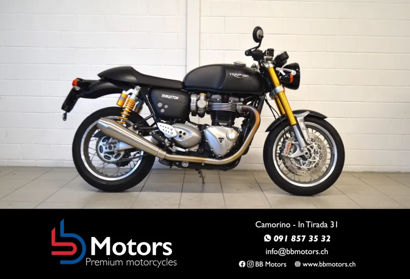 TRIUMPH Thruxton R 1200 i ABS, Usagé, Suisse, Camorino