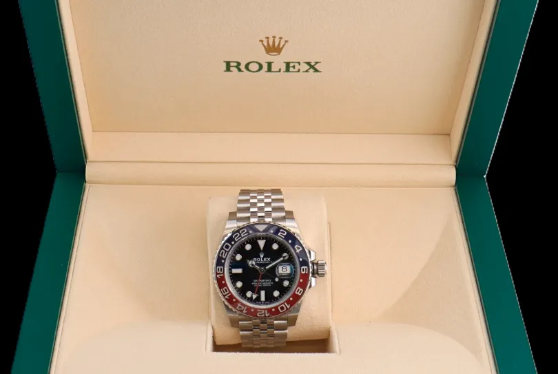 ROLEX GMT-MASTER II PEPSI Ref. 126710BLRO-FULL SET, Svizzera, Bellinzona