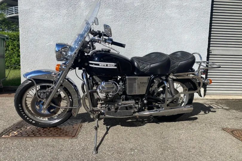 Moto Guzzi V7 850 GT California, Usagé, Suisse, Capolago