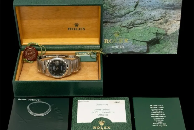 ROLEX DATEJUST 36 mm Ref. 16200 Full Set 2001, Svizzera, Bellinzona