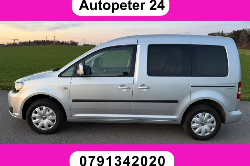 VW Caddy 1.6 TDI Blue Motion Technology Trendline, Gebraucht, Schweiz, Hunenberg