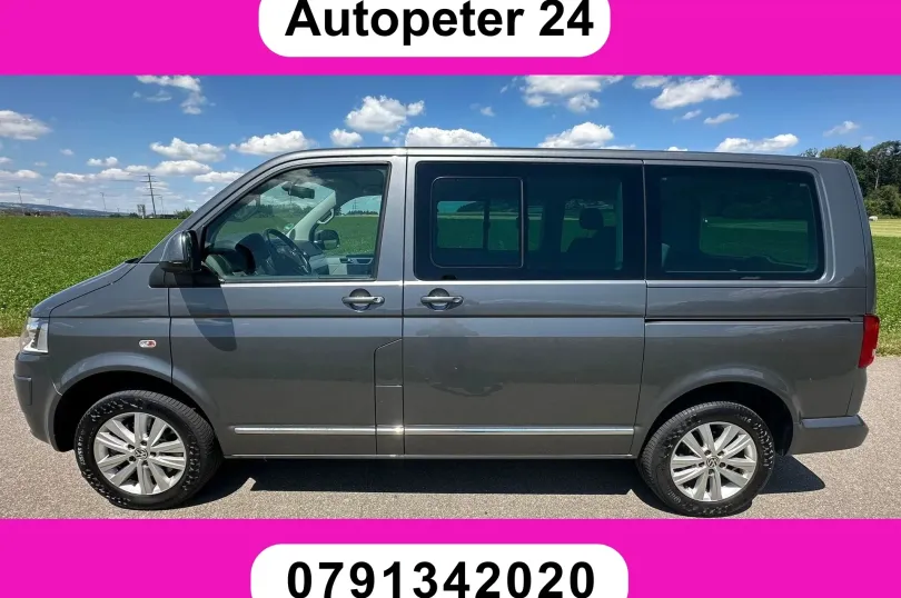 VW T5 Multivan 2.0 Bi-TDI CR Highline 4Motion DSG, Used, Switzerland, Hunenberg