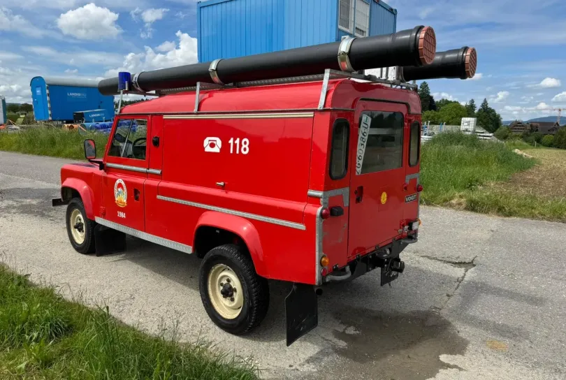 LAND ROVER 110 ex Feuerwehr, Usato, Svizzera, Hunenberg