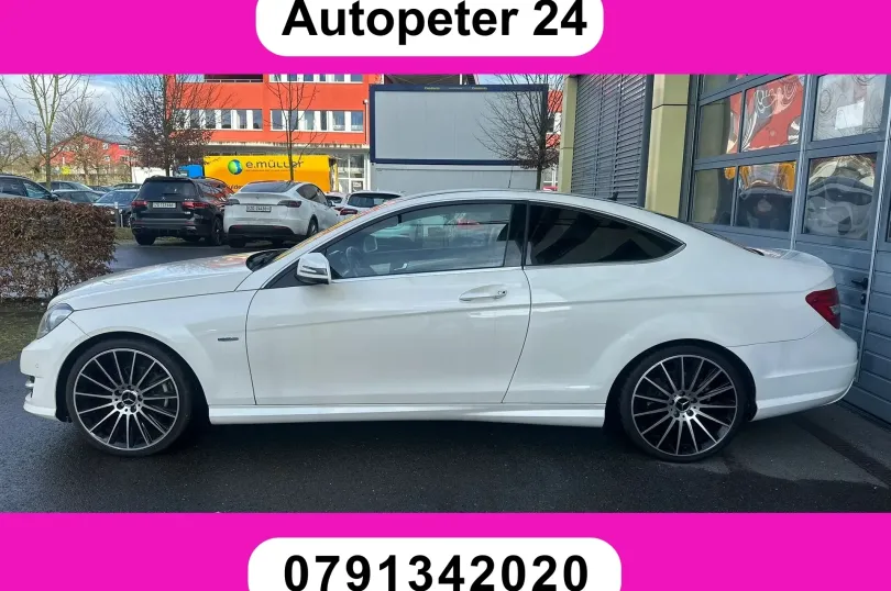 MERCEDES-BENZ C 220 CDI AMG Line Coupé 7G-Tronic W, Usagé, Suisse, Hunenberg