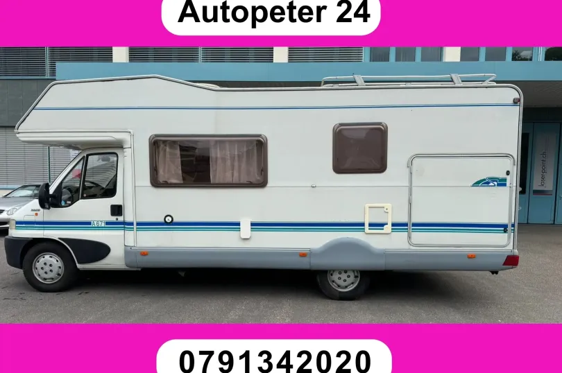 FIAT Wohnmobil Alkowen, Usagé, Suisse, Hunenberg